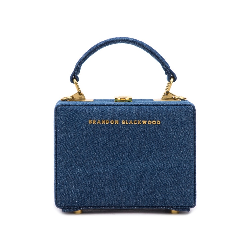 Brandon Blackwood Kendrick Mini Denim Trunk